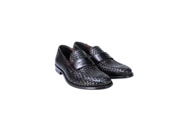 MOCASSINI SLIP-ON DA UOMO IN PELLE INTRE