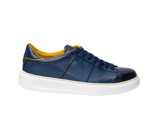 SNEAKERS DA UOMO IN PELLE DI CERVO CON I