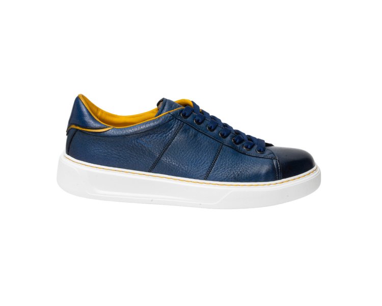 SNEAKERS DA UOMO IN PELLE DI CERVO CON I