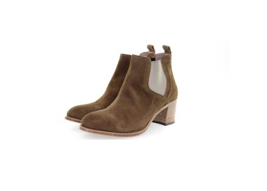 HANDAMEDE WOMEN'S SUEDE ANKLE BOOTS