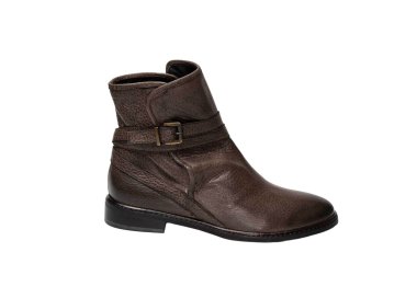 Handmade woman`s ankle bootss in genuine leather