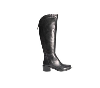 Hanmade woman`s high ankle boots in genuine leather