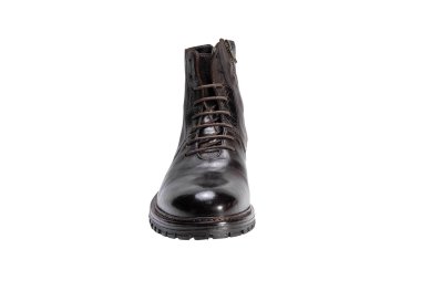 Handmade men`s ankle boots in genuine leather