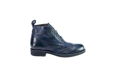 Stivaletti brogue da uomo stringati in p