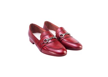 Handmade woman`s moccasins shoes in genuine leather 100% Italian