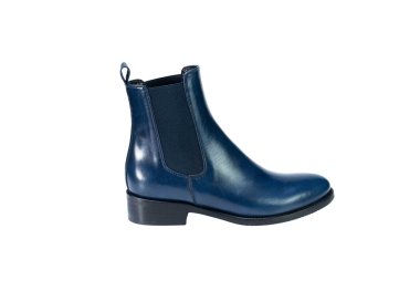 Handmade women`s ankle boots in genuine calf leather 100% italian