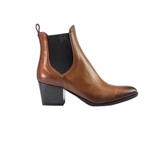 Handmande women`s ankle boots in genuine soft calf leather 100% italian