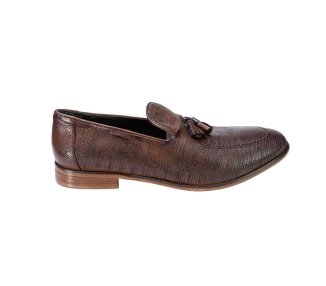 Mocassini slip-on con nappine da uomo in