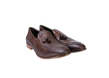 Mocassini slip-on con nappine da uomo in