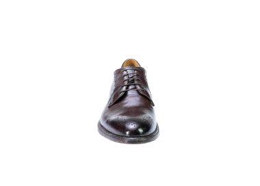 Artisan laced-up shoes for men in genuine leather