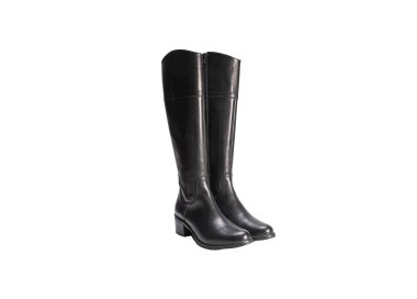 Handmade long boots in genuine calf leather 100% italian