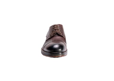 Handcrafted men`s lace-up shoes in genuine leather