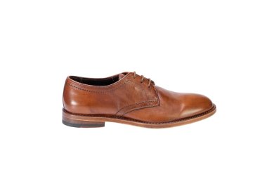 Artisan laced-up shoes for men in genuine leather