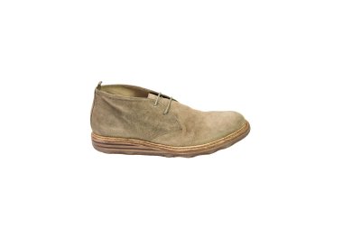 Handmade men`s moccasins shoes in genuine suede leather 100% italian