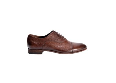 Men`s handmade lace-up in genuine calf leather 100% italian