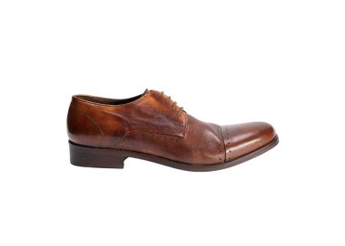 Handcrafted men`s lace-up shoes in genuine leather