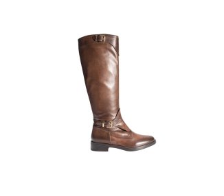 Handmade women knee boots in genuine leather100% italian