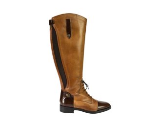 Handmade women boots in genuine leather 100% italian