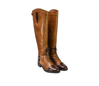Handmade women boots in genuine leather 100% italian