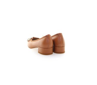 Handmande women`s loafer in genuine soft blue calf leather