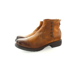 Handmade women's ankle boots in genuine  leather