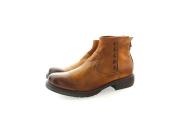 Handmade women's ankle boots in genuine  leather