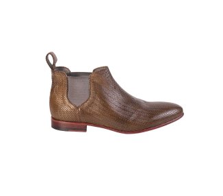 Handmade woman`s  ankle boots  in genuine leather 100% italian