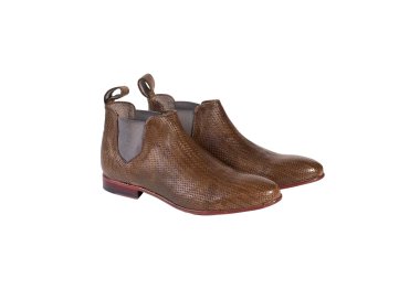 Handmade woman`s  ankle boots  in genuine leather 100% italian