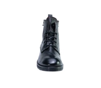 Men's leather ankle boots in genuine leather 100% italian