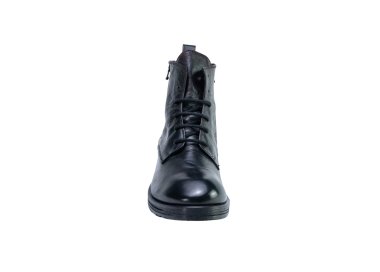 Men's leather ankle boots in genuine leather 100% italian