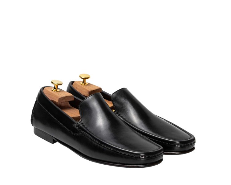 Handmade men`s moccasins  in genuine leather