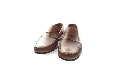 Handmade men`s moccasins shoes in genuine leather 100% Italian