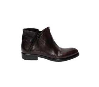 Handmade woman`s ankle boots in genuine leather 100% italian