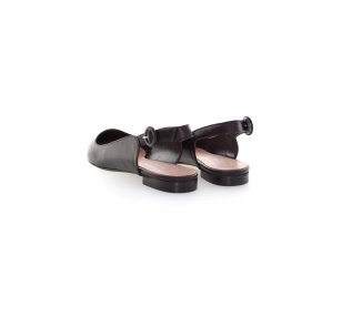 Handmade woman`s sandals in genuine leather