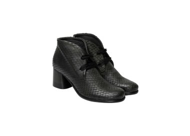 Hancrafted women`s ankle boots in genuine leather