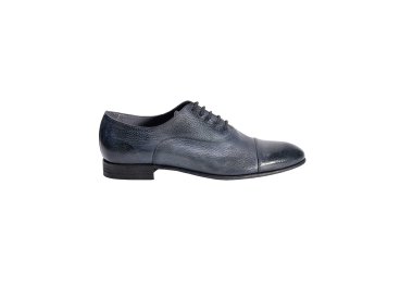 Men`s handmade lace-up in genuine calf leather 100% italian