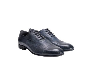 Men`s handmade lace-up in genuine calf leather 100% italian