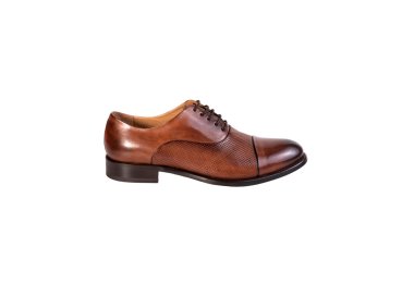 Handcrafted elegant men`s lace-up shoes in calf leather