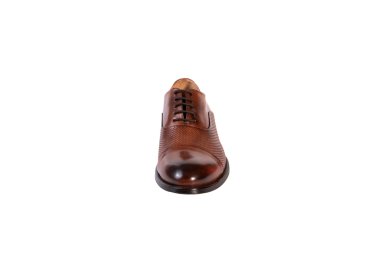 Handcrafted elegant men`s lace-up shoes in calf leather