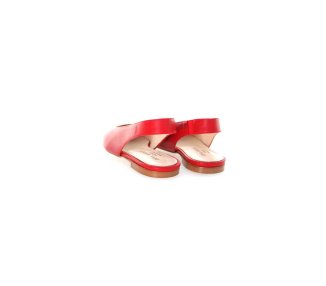 Handcrafted women`s sandals in genuine leather made in Italy