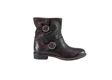 Handcrafted women`s ankle boots in genuine leather