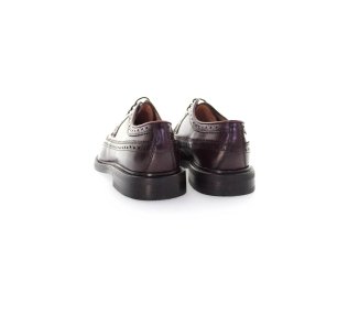 Handmade men`s lace-up shoes in genuinel leather 100% italian