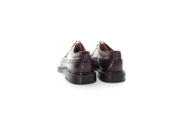 Handmade men`s lace-up shoes in genuinel leather 100% italian