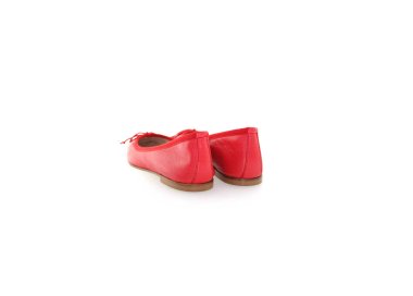 Handmade woman`s flat shoes in genuine leather 100% Italian