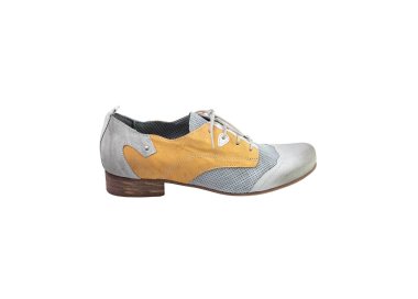 Handgrafted woman`s shoes in genuine leather