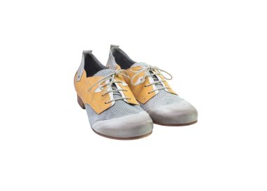 Handgrafted woman`s shoes in genuine leather