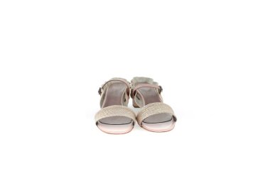 Handamde woman`s sandals  in genuine leather 100% Italian