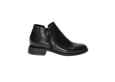 Handcrafted women`s ankle boots in soft genuine leather