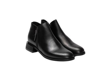 Handcrafted women`s ankle boots in soft genuine leather