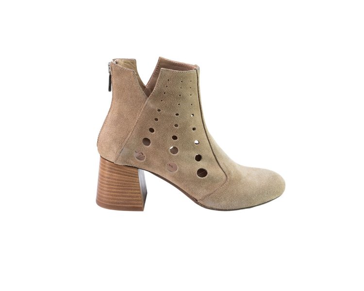 Handcrafted women`s ankle boots in genuine calf leather